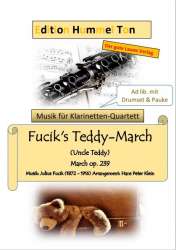Fucik's Teddy-March (Uncle Teddy) - Klarinettenquartett - Julius Fucik / Arr. Hans Peter Klein