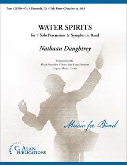 Water Spirits for 7 Solo Percussion & Symphonic Band