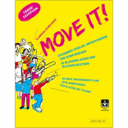 Move it! - Tenorsaxofon - Clarissa Schelhaas
