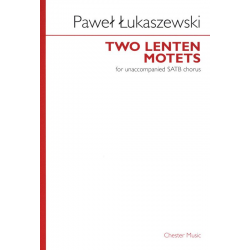 Two Lenten Motets - Pawel Lukaszewski
