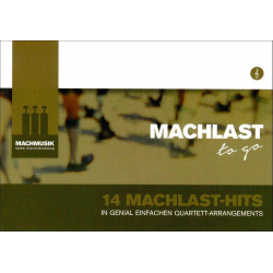 Machlast To Go - Einzelstimme Bass in B (4. Stimme)