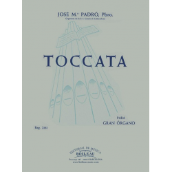 Toccata, gran organo - Josep Maria Padro i Farré
