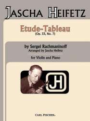 Etude-Tableau Op. 33, No. 7 (Violin and Piano) - Sergei Rachmaninov (Rachmaninoff) / Arr. Jascha Heifetz