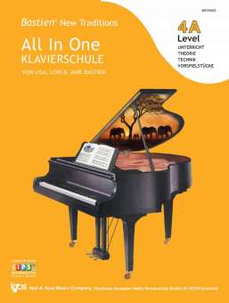 Bastien New Traditions: All In One Klavierschule - Level 4A (Deutsch)