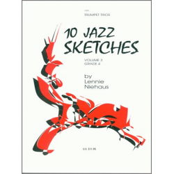 10 Jazz Sketches, Volume 3 - Lennie Niehaus / Arr. Lennie Niehaus