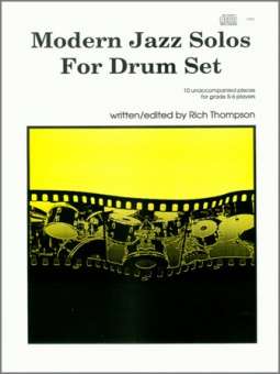Modern Jazz Solos For Drum Set (Book with mp3)