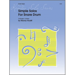 Simple Solos For Snare Drum - Murray Houllif