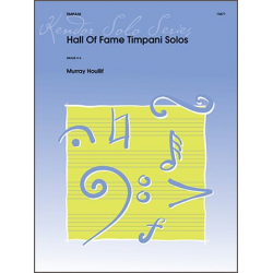Hall Of Fame Timpani Solos - Murray Houllif