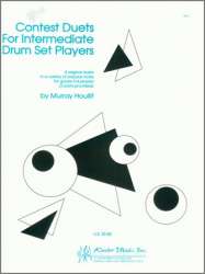 Contest Duets For Intermediate Drum Set Players - Murray Houllif