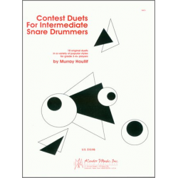 Contest Duets For Intermediate Snare Drummers - Murray Houllif