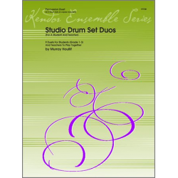 Studio Drum Set Duos (For A Student And Teacher)***(Digital Download Only)*** - Murray Houllif