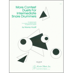 More Contest Duets For Intermediate Snare Drummers (PoP)***(Digital Download Only)*** - Murray Houllif