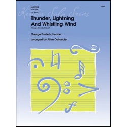 Thunder, Lightning And Whistling Wind (Coupre Tal Volta Il Cielo) - Georg Friedrich Händel (George Frederic Handel) / Arr. Allen Ostrander