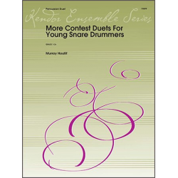 More Contest Duets For Young Snare Drummers (PoP)***(Digital Download Only)*** - Murray Houllif