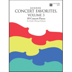 Kendor Concert Favorites, Volume 3 - Full Score - Diverse