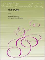 Five Duets - Giuseppe Concone / Arr. Allen Ostrander