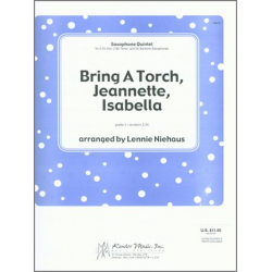 Bring A Torch, Jeannette, Isabella - Traditional / Arr. Lennie Niehaus