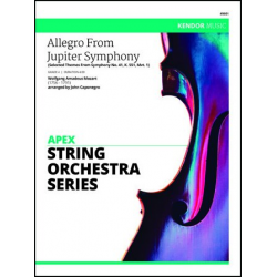 Allegro From Jupiter Symphony (Selected Themes From Symphony No. 41, K. 551, Mvt. 1) - Wolfgang Amadeus Mozart / Arr. John Caponegro