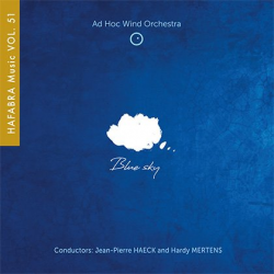 CD Vol. 52 - Blue sky - performed by the Ad Hoc Wind Orchestra Vol. 51