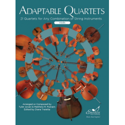 Adaptable Quartets - Violin - Diverse / Arr. Matthew R. Putnam Tyler Arcari