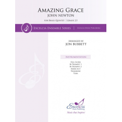 Amazing Grace - John Henry Newton / Arr. Jon Bubbett