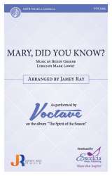Mary, Did You Know? - Buddy Greene / Arr. Jamey Ray