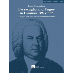 Passacaglia and Fugue in C-minor BWV 582 - Johann Sebastian Bach / Arr. Franco Cesarini