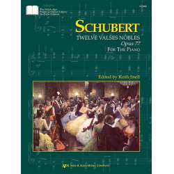 Twelve Valses Nobles, Op. 77 (D. 969) - Franz Schubert / Arr. Keith Snell