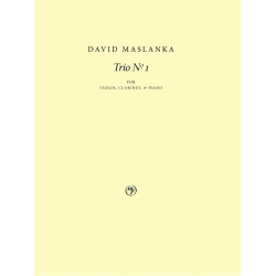 Trio No. 1 - David Maslanka