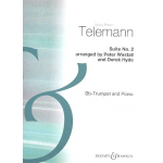 Suite Nr. 2 für Trompete u. Klavier - Georg Philipp Telemann / Arr. Peter Wastall