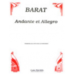 Andante et Allegro (Trombone & Piano) - Jacques Edouard Barat