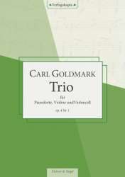 Trio op. 4 in B-Dur - Carl Goldmark