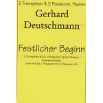 Blechbläser-Quartett: Festlicher Beginn - Gerhard Deutschmann