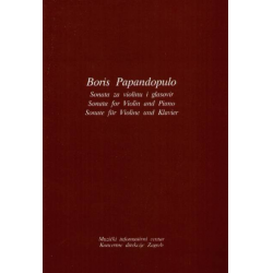 Sonata for violin and piano - Boris Papandopulo