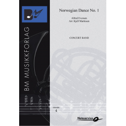 Norwegian Dance No. 1 / Norsk Dans nr. 1 - Alfred Evensen / Arr. Kjell Martinsen