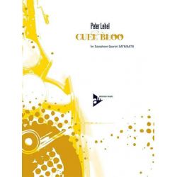 Cuel Bloo - für 4 Saxophone (SATBar/AATBar) - Peter Lehel