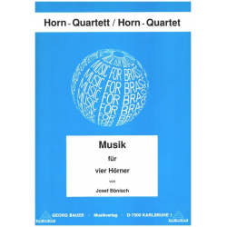 Musik für vier Hörner - Josef Bönisch