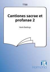Cantiones sacrae et profanae vol.2 : - Henk Badings