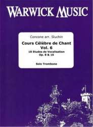 Cours Celebre de Chant Vol 6 - Giuseppe Concone / Arr. Benny Sluchin