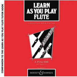LEARN AS YOU PLAY FLUTE : CD - Peter Wastall