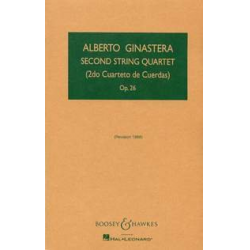 String Quartet 2 op. 26 - Alberto Ginastera