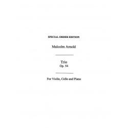 Trio op.54 for violin, cello and piano - Malcolm Arnold