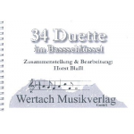 34 Duette im Baßschlüssel - Diverse / Arr. Horst Blaßl