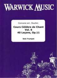 Cours Celebre de Chant Vol 6 - Giuseppe Concone / Arr. Benny Sluchin