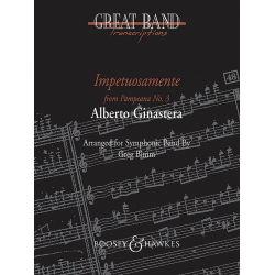 Impetuosamente from pampaena no.3 : for symphonic band - Alberto Ginastera