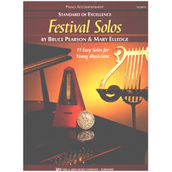 Standard of Excellence: Festival Solos Book 1 - Piano Accompaniment - Diverse