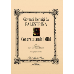 Congratulamini Mihi : for 4 trumpets - Giovanni da Palestrina