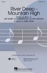 River Deep - Mountain High (SATB) - Tina Turner / Arr. Kirby Shaw