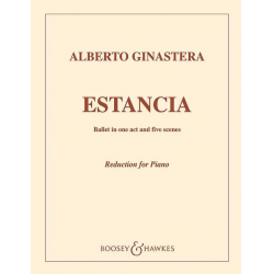 Estancia o.8 : para piano - Alberto Ginastera