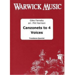 Canzonets to Four Voices - Giles Farnaby / Arr. Phil Harrison